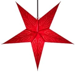 Faltbarer Advents Leucht Papierstern, Weihnachtsstern 60 Cm - Mercury Rot -Laden Für Heimbeleuchtung f 19 09 914889 3