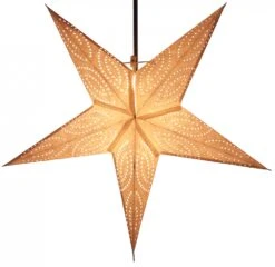 Faltbarer Advents Leucht Papierstern, Weihnachtsstern 60 Cm - Mercury Nature -Laden Für Heimbeleuchtung f 19 09 914898 2