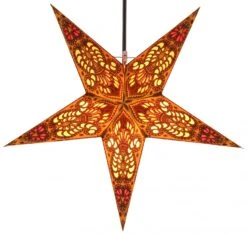 Faltbarer Advents Leucht Papierstern, Weihnachtsstern 60 Cm - Menor Gelb/mix 10 Faltbarer Advents Leucht Papierstern, Weihnachtsstern 60 Cm - Menor Gelb/mix -Laden Für Heimbeleuchtung f 19 09 914903 2