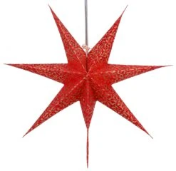 Faltbarer Advents Leucht Papierstern, Weihnachtsstern 60 Cm - Delfi -Laden Für Heimbeleuchtung f 19 09 914949 3