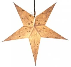 Faltbarer Advents Leucht Papierstern, Weihnachtsstern 60 Cm - Ares -Laden Für Heimbeleuchtung f 19 09 920751 3