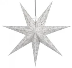 Faltbarer Advents Leucht Papierstern, Weihnachtsstern 60 Cm - Orpheus -Laden Für Heimbeleuchtung f 19 09 922235 1