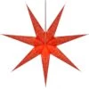 Faltbarer Advents Leucht Papierstern, Weihnachtsstern 80 Cm - Raja Rot -Laden Für Heimbeleuchtung f 19 09 922567 1