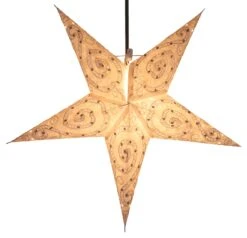 Faltbarer Advents Leucht Papierstern, Weihnachtsstern 60 Cm - Manolis -Laden Für Heimbeleuchtung f 19 09 926503 2