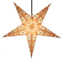 Faltbarer Advents Leucht Papierstern, Weihnachtsstern 60 Cm - Adonis Weiß -Laden Für Heimbeleuchtung f 19 09 926508 2