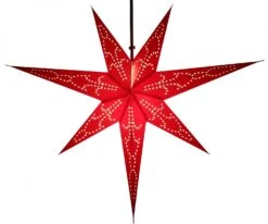 Faltbarer Advents Leucht Papierstern, Weihnachtsstern 60 Cm - Levi -Laden Für Heimbeleuchtung f 19 09 926620 3