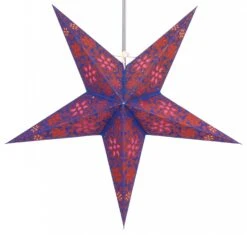 Faltbarer Advents Leucht Papierstern, Weihnachtsstern 60 Cm - Anubis Dunkelblau 8 Faltbarer Advents Leucht Papierstern, Weihnachtsstern 60 Cm - Anubis Dunkelblau -Laden Für Heimbeleuchtung f 19 09 931263 1