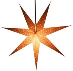 Faltbarer Advents Leucht Papierstern, Weihnachtsstern 80 Cm - Simena -Laden Für Heimbeleuchtung f 19 09 932996 2