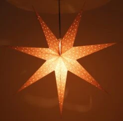 Faltbarer Advents Leucht Papierstern, Weihnachtsstern 80 Cm - Simena -Laden Für Heimbeleuchtung f 19 09 932996 4
