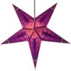 Faltbarer Advents Leucht Papierstern, Weihnachtsstern 60 Cm - Minas Violett -Laden Für Heimbeleuchtung f 19 09 934807 2