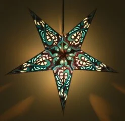 Faltbarer Advents Leucht Papierstern, Weihnachtsstern 60 Cm - Galadriel Blau 11 Faltbarer Advents Leucht Papierstern, Weihnachtsstern 60 Cm - Galadriel Blau -Laden Für Heimbeleuchtung f 19 09 934812 1