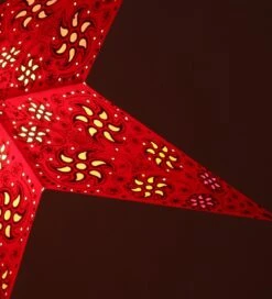 Faltbarer Advents Leucht Papierstern, Weihnachtsstern 60 Cm - Anubis Rot -Laden Für Heimbeleuchtung f30e636eb4f478af52a025611540bd69