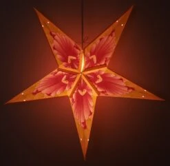 Faltbarer Advents Leucht Papierstern, Weihnachtsstern 60 Cm - Floria Gelb -Laden Für Heimbeleuchtung h 10 19 f 19 09 9 apapierstern bunt 10 1