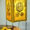 Lokta Papier Hänge Lampenschirm, Deckenleuchte Aus Handgeschöpftem Papier - Mandala Gelb - 28x18x18 Cm -Laden Für Heimbeleuchtung lokta papier haenge lampenschirm deckenleuchte handgeschoepftem papier mandala gelb 37360