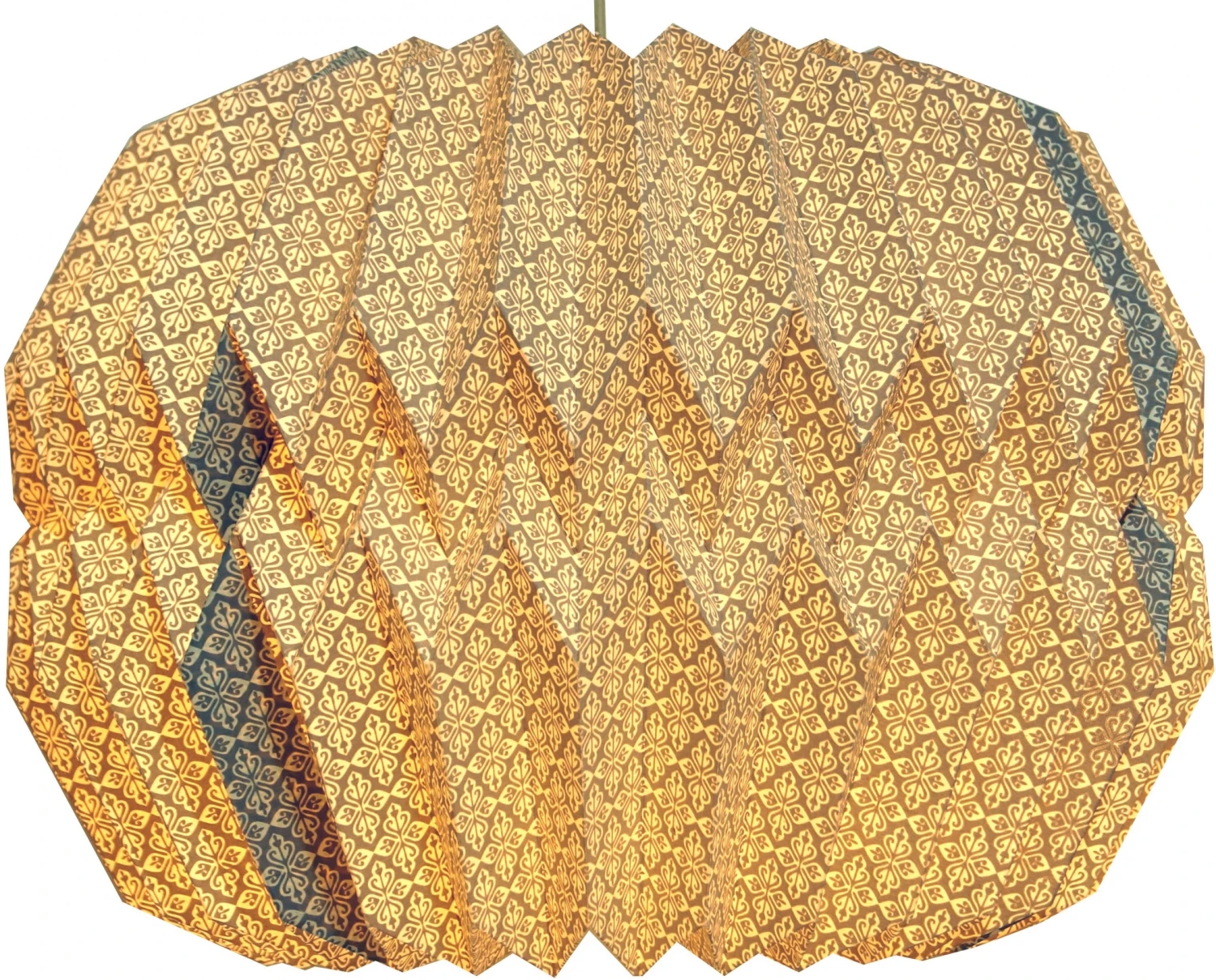 Origami Design Papier Lampenschirm - Modell Messina - 24x39x39 Cm 3 Origami Design Papier Lampenschirm - Modell Messina - 24x39x39 Cm