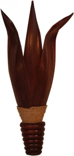 Palmenblatt Wandlampe / Wandleuchte, In Bali Handgefertigt Aus Naturmaterial, Palmholz - Modell Palma - 55x30x20 Cm 6 Palmenblatt Wandlampe / Wandleuchte, In Bali Handgefertigt Aus Naturmaterial, Palmholz - Modell Palma - 55x30x20 Cm -Laden Für Heimbeleuchtung p9226967