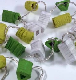 LED Lichterkette Lampions - Mix Grün -Laden Für Heimbeleuchtung t 3 16dsc07398