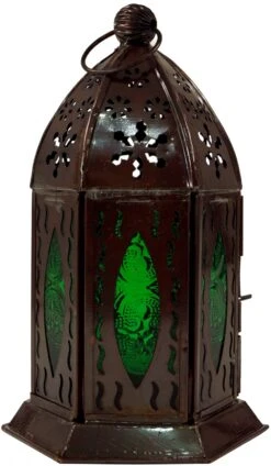 Orientalische Metall/Glas Laterne In Marrokanischem Design, Windlicht In 5 Farben. - 18x10x10 Cm -Laden Für Heimbeleuchtung tan 09 16 dsc03817