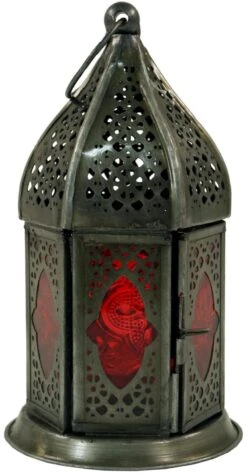 Orientalische Metall/Glas Laterne In Marrokanischem Design, Windlicht In 5 Farben - 14x6x6 Cm -Laden Für Heimbeleuchtung tan 09 16 dsc03827