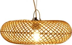 Deckenlampe / Deckenleuchte, In Bali Handgemacht Aus Naturmaterial, Rattan - Modell Marbella 38 Cm -Laden Für Heimbeleuchtung tisy 18 lampen bali neu 45