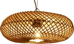 Deckenlampe / Deckenleuchte, In Bali Handgemacht Aus Naturmaterial, Rattan - Modell Marbella 38 Cm -Laden Für Heimbeleuchtung tisy 18 lampen bali neu 50