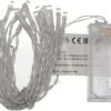 20`er LED Batterie Lichterkette Transparent