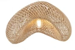 Deckenlampe / Deckenleuchte, In Bali Handgemacht Aus Naturmaterial, Rattan - Modell Molina 46 Cm -Laden Für Heimbeleuchtung xtan08 19 tatilo lampe 2 8 7