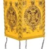 Lokta Papier Hänge Lampenschirm, Deckenleuchte Aus Handgeschöpftem Papier - Buddha Mandala Gelb - 28x18x18 Cm -Laden Für Heimbeleuchtung xtan3 18dsc02502