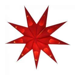 Faltbarer Advents Leucht Papierstern, Weihnachtsstern 40 Cm - Aquarius Rot -Laden Für Heimbeleuchtung xtan5 15bp9 aqarius rot b