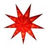 Faltbarer Advents Leucht Papierstern, Weihnachtsstern 40 Cm - Aquarius Rot
