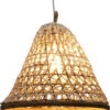 Deckenlampe / Deckenleuchte, In Bali Handgemacht Aus Naturmaterial, Bambus, Baumwolle - Modell Bellina - 30x30x30 Cm -Laden Für Heimbeleuchtung xtan52650 t 11 21 lampe 2 23 1