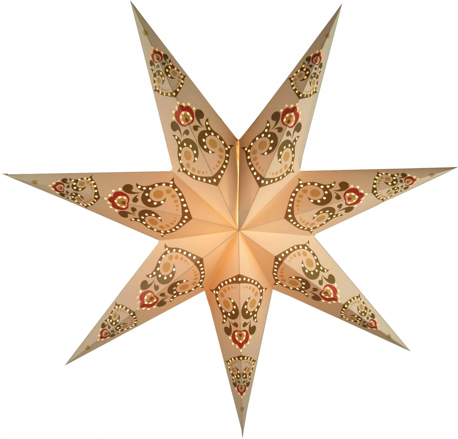 Faltbarer Advents Leucht Papierstern, Weihnachtsstern 60 Cm - Minea 3 Faltbarer Advents Leucht Papierstern, Weihnachtsstern 60 Cm - Minea