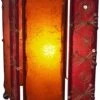Leder, Saree Tischlampe / Tischleuchte - Modell Mandalay - 24x13x13 Cm 2 Leder, Saree Tischlampe / Tischleuchte - Modell Mandalay - 24x13x13 Cm -Laden Für Heimbeleuchtung xtanp5262793