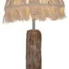 Tischleuchte / Tischlampe, Treibholz, Makramee, In Bali Handgemacht Aus Naturmaterial - Modell Malibu - 55x26x26 Cm -Laden Für Heimbeleuchtung xtantisy 18 lampe 23 10 5