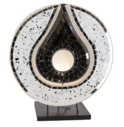 Tischlampe / Tischleuchte, Handgemacht In Bali, Glasmosaik - Modell Roti - 35x30x17 Cm -Laden Für Heimbeleuchtung xtantisy 18 lampen 12 08 19 1