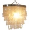 Deckenlampe / Deckenleuchte, Muschelleuchte Aus Hunderten Capiz, Perlmutt Plättchen - Modell Tabasco 70 - 70x72x38 Cm 2 Deckenlampe / Deckenleuchte, Muschelleuchte Aus Hunderten Capiz, Perlmutt Plättchen - Modell Tabasco 70 - 70x72x38 Cm -Laden Für Heimbeleuchtung xtantisy 18 lampen 12 08 19 67