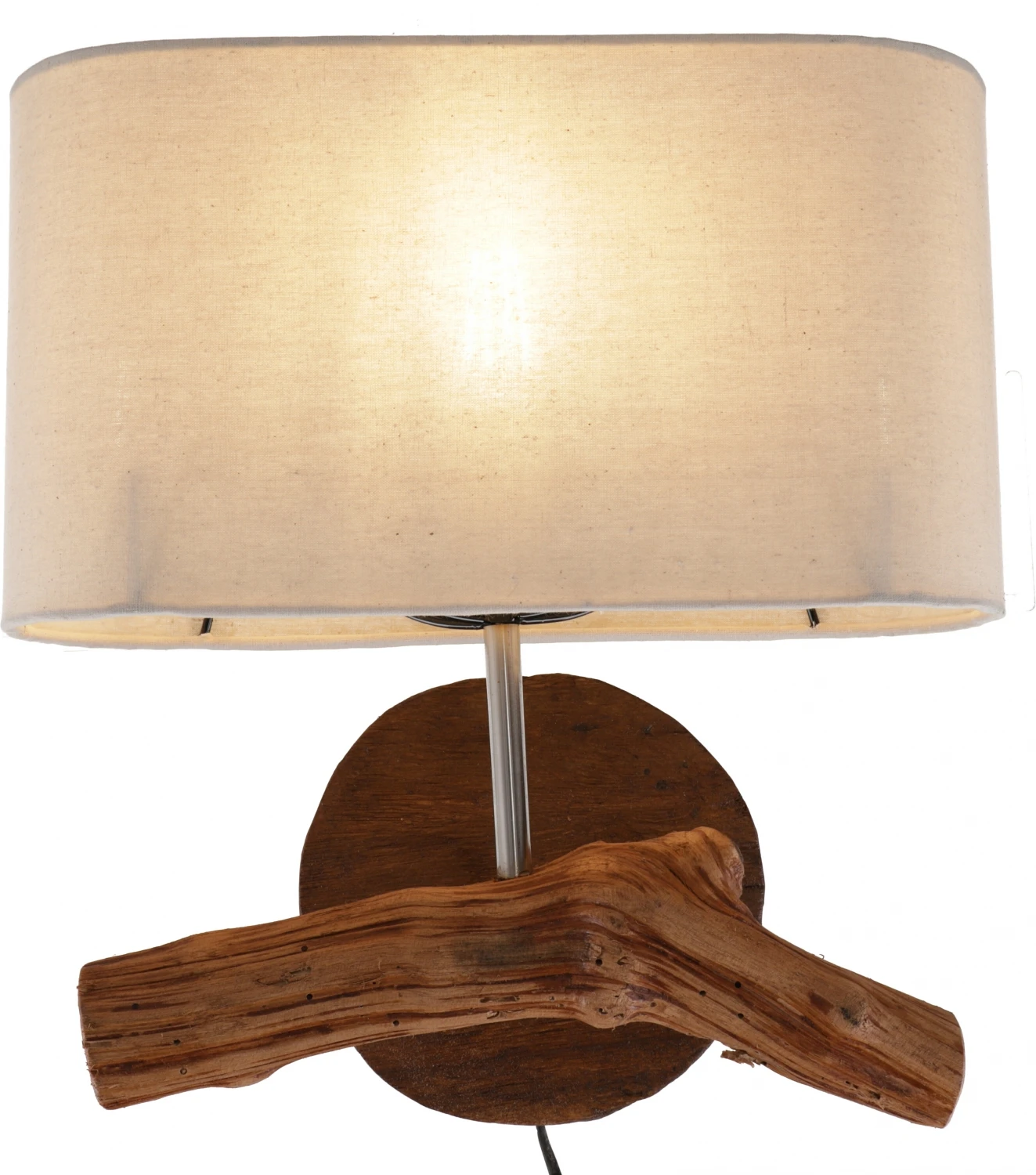 Wandlampe / Wandleuchte / Wandleuchte, In Bali Handgefertigt Aus Naturmaterial, Baumwolle - Modell Mokka - 40x35x15 Cm 3 Wandlampe / Wandleuchte / Wandleuchte, In Bali Handgefertigt Aus Naturmaterial, Baumwolle - Modell Mokka - 40x35x15 Cm