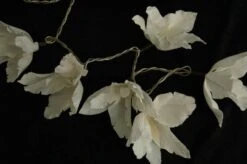 Lotus Blüten LED Lichterkette 20 Stk. - Blüte Weiß -Laden Für Heimbeleuchtung xtaus11 14dsc04734