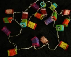 LED Lichterkette Lampions - Mix Bunt -Laden Für Heimbeleuchtung xtaus11 14dsc04742