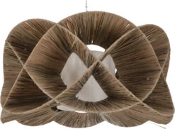 Deckenlampe / Deckenleuchte, In Bali Handgemacht Aus Naturmaterial - Modell Waimea 60cm -Laden Für Heimbeleuchtung xtaus52812 t 11 21 lampen 7 3 22 19 1