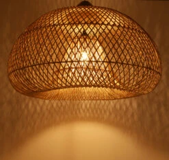 Große Deckenlampe / Deckenleuchte, In Bali Handgemacht Aus Naturmaterial, Rattan - Modell Marilla - 40x60x60 Cm Ø60 Cm -Laden Für Heimbeleuchtung xtausnatur leuchte 11 20 3