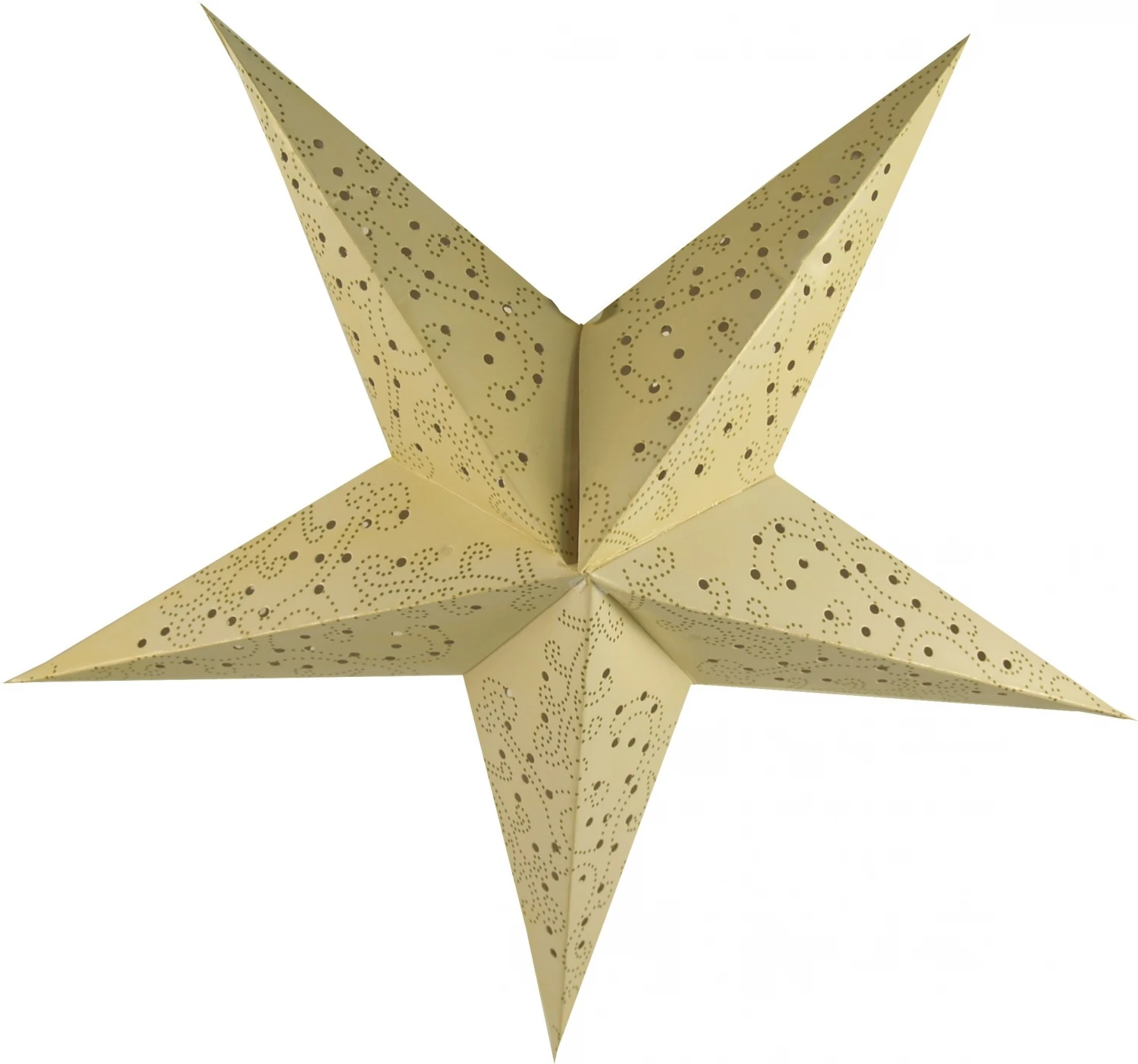 Faltbarer Advents Leucht Papierstern, Weihnachtsstern 40 Cm - Tantalos Small Natur 4 Faltbarer Advents Leucht Papierstern, Weihnachtsstern 40 Cm - Tantalos Small Natur – Bild 2