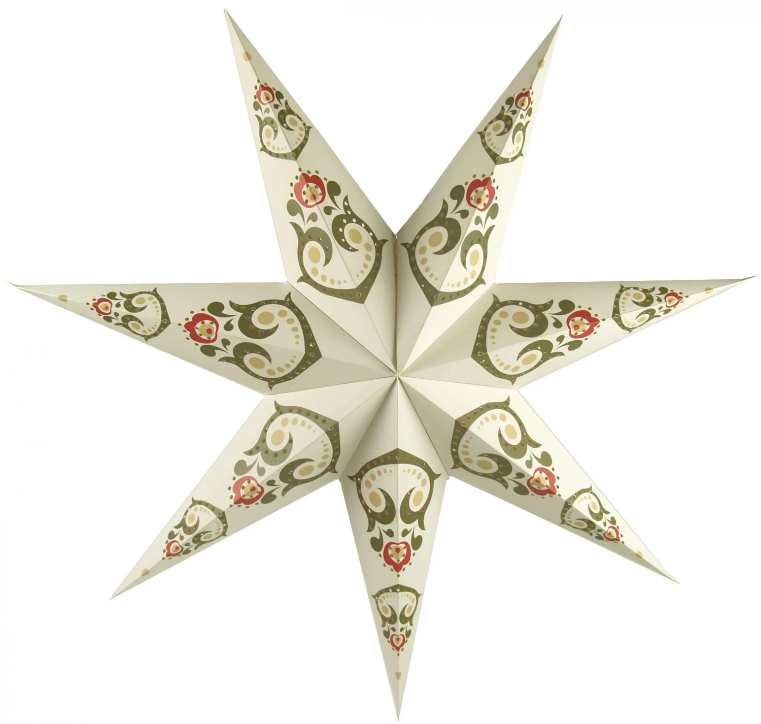 Faltbarer Advents Leucht Papierstern, Weihnachtsstern 60 Cm - Minea 4 Faltbarer Advents Leucht Papierstern, Weihnachtsstern 60 Cm - Minea – Bild 2