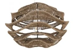 Deckenlampe / Deckenleuchte, In Bali Handgemacht Aus Naturmaterial - Modell Waikiki - 35x50x50 Cm Ø50 Cm -Laden Für Heimbeleuchtung xtaustisy 18 lampen 12 08 19 31