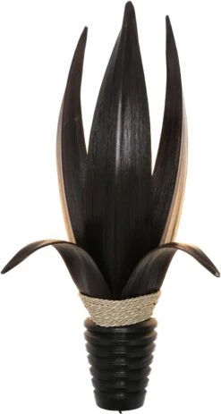 Palmenblatt Wandlampe / Wandleuchte, In Bali Handgefertigt Aus Naturmaterial, Palmholz - Modell Formentera Braun - 60x27x20 Cm -Laden Für Heimbeleuchtung xtaustisy 18 lampen bali neu 1