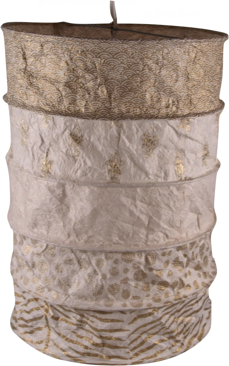 Runde Papier Hängelampe, Lokta Papierlampenschirm Everest, Handgeschöpftes Papier - Beige - 40x28x28 Cm 3 Runde Papier Hängelampe, Lokta Papierlampenschirm Everest, Handgeschöpftes Papier - Beige - 40x28x28 Cm