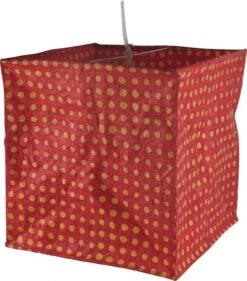 Quadratische Papier Hängelampe, Papierlampenschirm Annapurna, Handgeschöpftes Papier - Rot - 25x24x24 Cm 5 Quadratische Papier Hängelampe, Papierlampenschirm Annapurna, Handgeschöpftes Papier - Rot - 25x24x24 Cm -Laden Für Heimbeleuchtung xtaustisy papierlampenschirm 22 6 2010